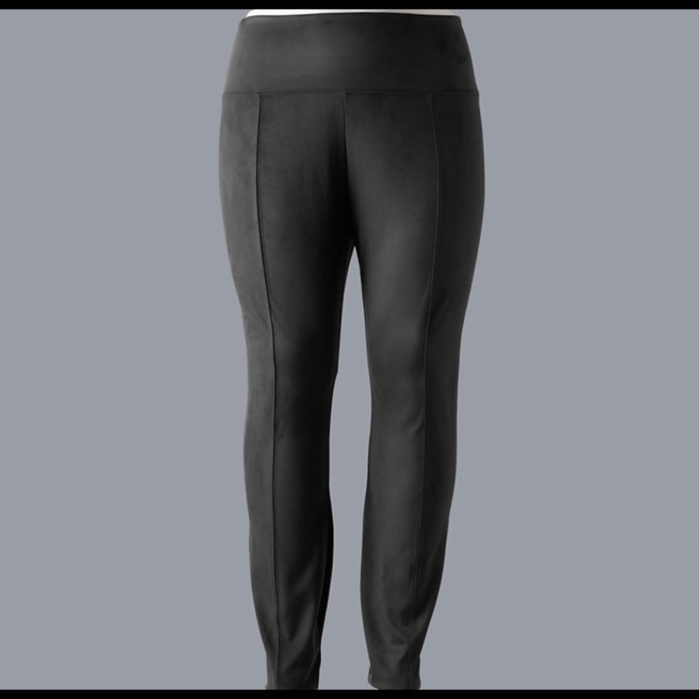 Plus Size, Vera Wang, SV, Sueded leggings SIZE 2X